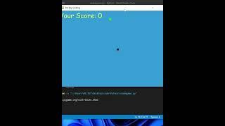 Create Snake game using python turtle #shorts #coding #programming