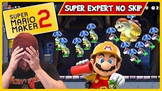 NOT Gonna End Well... - Endless Mode SUPER EXPERT NO SKIP - Super Mario Maker 2 [Stream Highlights]