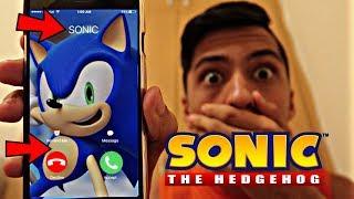 CALLING SONIC *OMG HE ACTUALLY ANSWERED*