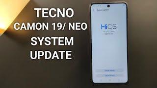 System Update Tecno Camon 19 Neo | HiOS V8.6.0 | NEw Version