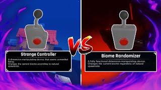 BIOME RANDOMIZER VS STRANGE CONTROLLER! WHATS THE DIFFERENCE? | Sol's RNG!
