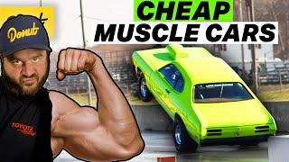 10 Classic Muscle Cars You can Still Buy CHEAP