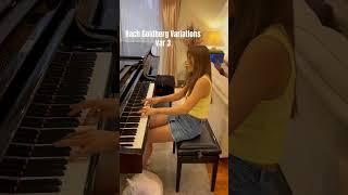 Bach Goldberg Variations Var 3 #bach #piano #goldbergvariations #pianomusic #musicianlife