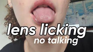 Lens Licking  Part 2  | ASMR