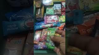 ASMR aneka "yupi" || aneka Snack,panda chip,chocolatos drink,maars mallow