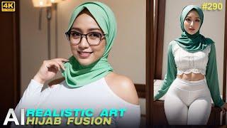 Ai Art - Beautiful Hijab Model - #hijab #lookbook #290