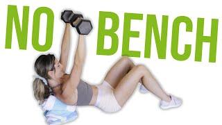 Best Bench Substitutes for Home Workouts [NO BENCH] | LiveLeanTV