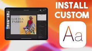 How to install fonts on iOS 13/iPad OS