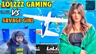 God Level Spray LoLzZz Gaming vs Savage Girl