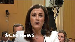 Cassidy Hutchinson testifies about Trump’s behavior on Jan. 6