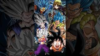 Who is strongest | Vegito Gohan CAULIFLA VS Mai Gogeta Goku #shorts #dbs #anime #edit #vs