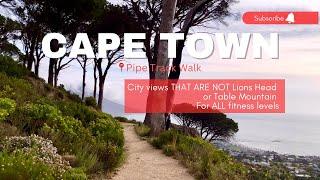 South Africa Today 2022 - Cape Town 4K walk | Pipe Track beginner walk| Camps Bay View | lo-fi