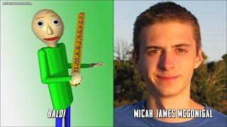Baldi's Basics in Education and Learning Characters And Voice Actors
