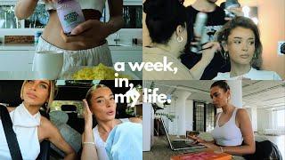 vlog : a week in my life, modeling, dairy boy office & events🫐🫙🫶