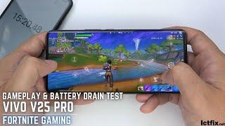 Vivo V25 Pro test game Fortnite Mobile | Dimensity 1300, 120Hz Display