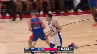  Jaden Springer vs Knicks Summer League Highlights  23 POINTS