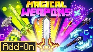 Magical Weapons! | Minecraft Marketplace Addon | Showcase