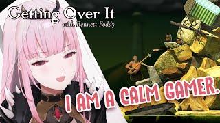 【GETTING OVER IT】Calming Gameplay with Grim Reaper Calliope Mori #hololiveEnglish #holoMyth