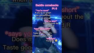 Baddie comebacks pt. 6!! #shorts #aesthetic #baddie #comebacks #tiktok