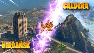  VERDAŃSK vs. CALDERA... (PORÓWNANIE MAP WARZONE)