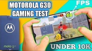 Moto G30 Pubg Mobile Test | Best Gaming Phone Under 10k | GameXop