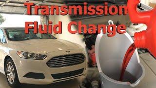 Ford Fusion 2014 Transmission Fluid Change | 6F35 | Full Process with Tips & Tricks!