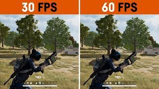 30 FPS vs 60 FPS Gaming