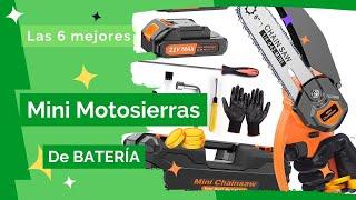 Las  6 mejores MINI MOTOSIERRAS de Batería con autonomía 🪓 calidad precio #barato #motosierra