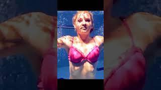 Bikini Girl Swimming Underwater #short #shorts