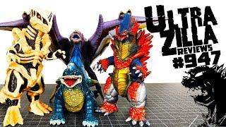 BANDAI ULTRA MONSTER SERIES MUDON, NEOSAURUS, ZONNEL, & SHIBITO ZOIGER VINYL FIGURES REVIEW!