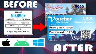 USAHA WIFI JADI TAMBAH MENARIK | TEMPLATE VOUCHER WIFI