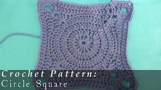 Circle Square { Crochet }