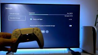 How to use external HDD with PS5 - 4TB extended storage PlayStation 5