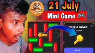 How to solve Hamster Kombat  in 21 July | Clem in mini Game Hamster Kombat | new update today