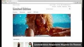 Responsive Magento Go Theme - LimitedEdition