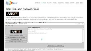 How to Gather ANSYS Diagnostic Logs