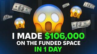 FLIPPING $1 to $106000 ON THE FUNDED SPACE\  THE LAST ROCKET