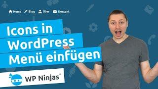 So fügst du in dein WordPress Menü Icons ein - einfach bessere Menüs