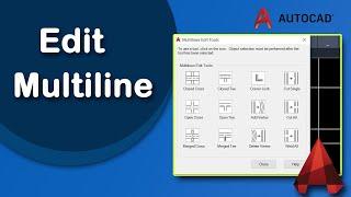 How to Use Multiline Edit Commands in AutoCAD