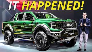 Kia CEO Reveals The Most POWERFULL Pickup Truck?!