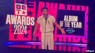 Donald Glover's historic 2024 BET Awards rant