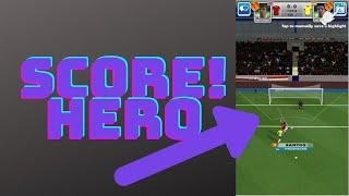 Playing score hero online