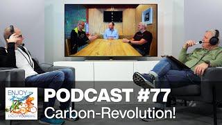 77: Carbon-Revolution! Zukunftsweisende Rahmenproduktion, ZWIFT Event, Südtirol, Mallorca