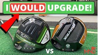 BIG IMPROVEMENT! Callaway Epic Max LS Driver VS Mavrik Sub Zero Driver