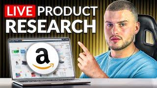 Live Amazon FBA Product Research Tutorial 2024 - Complete Guide