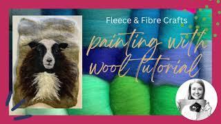 Painting a Jacob Sheep with Fleece & Fibre