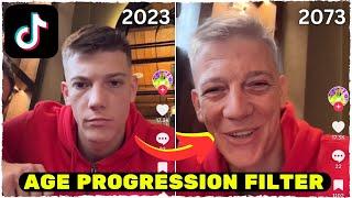 How to Get Age Progression Filter on TikTok I Aging Filter TikTok Trend