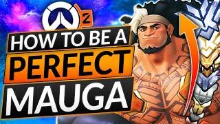 The ULTIMATE MAUGA GUIDE - PRO TIPS to be the BEST TANK - Overwatch 2 Guide