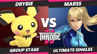 The Throne 2 - Marss (ZSS) Vs. drybie (Pichu) Smash Ultimate - SSBU