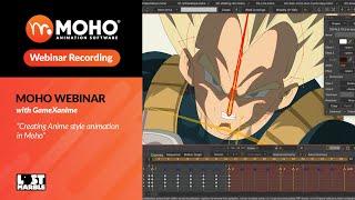Webinar – Creating Anime style animation in Moho with @GameXanime